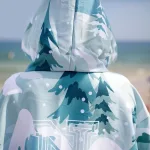 vêtement de surf poncho mountain