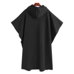 poncho long pour homme style streetwear