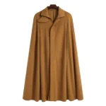 poncho pour homme en laine