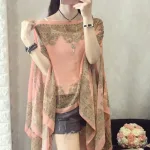 poncho moderne femme