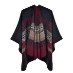 poncho confort femme