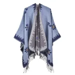 poncho ouvert en textile léger