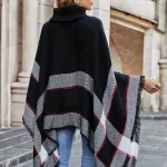 pull poncho femme chic