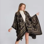 poncho léger femme
