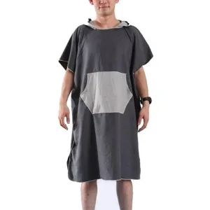 poncho peignoir homme