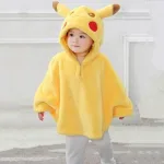poncho en polaire Pikachu