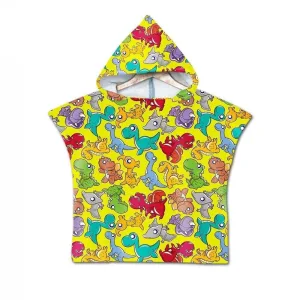 poncho plage bébé