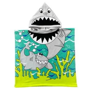 poncho plage garçon
