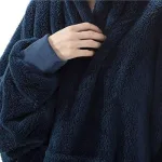 poncho plaid tendance