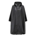 poncho pluie noir