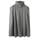 poncho polaire pour homme