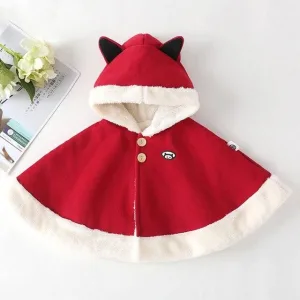 poncho polaire enfant