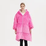 poncho pour femme en tissu polaire