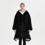 vêtement d'hiver femme poncho polaire