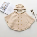 poncho polaire fille