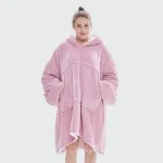 poncho polaire élégant femme