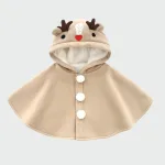 poncho Noël renne pour enfant
