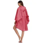 manteau de pluie rose