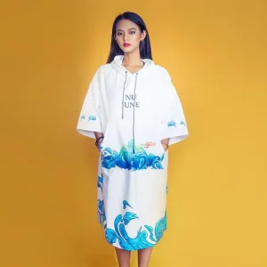 poncho pour surfeur