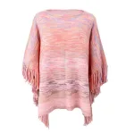 poncho court élégant