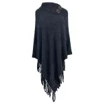 poncho en laine pour femmes