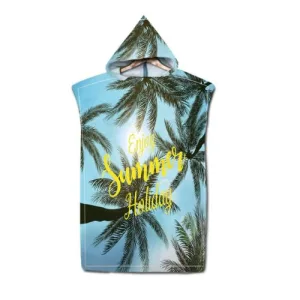 poncho surf adulte