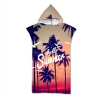 poncho surf été