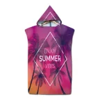 poncho surf fibres de bambou