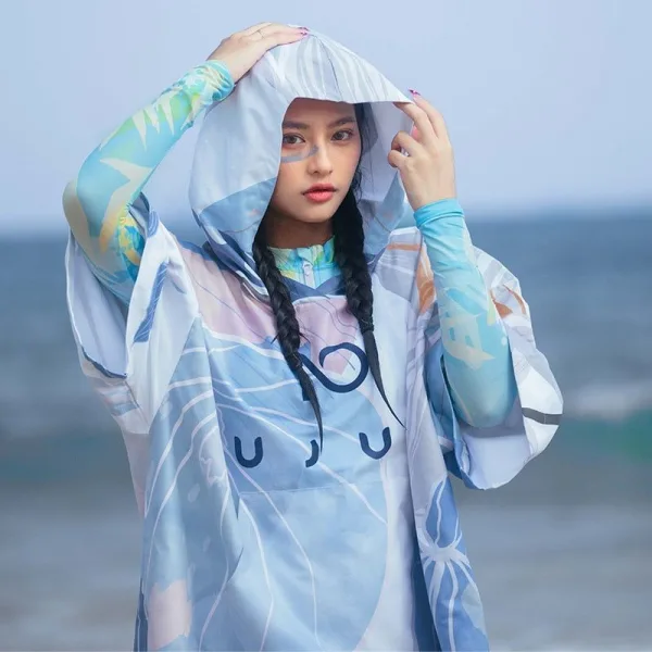 poncho surf modern art