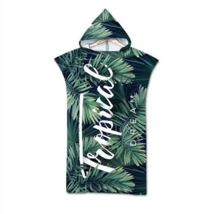 poncho surf plage microfibres