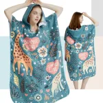 poncho surf pour femme