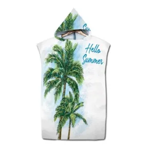 poncho surf tropique