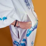 vêtement poncho surfeur