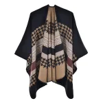 poncho chaud tendance femme
