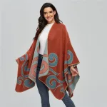 poncho femme printemps