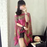 poncho tissu