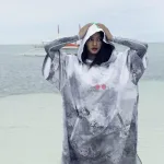 poncho de plage Peak