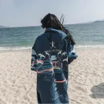 poncho Wild Sea pour surfers