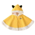 poncho pour bébé motif petit diable