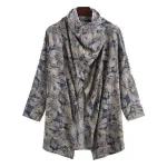 poncho homme été long