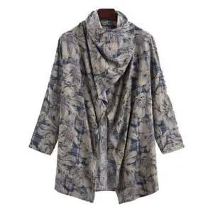 poncho homme été long