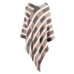 poncho chaud pour l'hiver