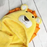 cape de bain bébé à capuche