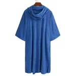 poncho de bain en polaire