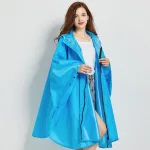 imperméable femme bleu poncho