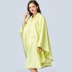 poncho imperméable jaune