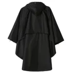 vêtement imperméable noir poncho