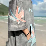 vêtement de surf poncho roller