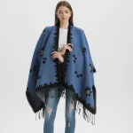 poncho femme léger