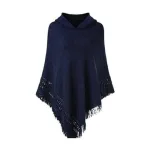 vêtement d'hiver poncho femme